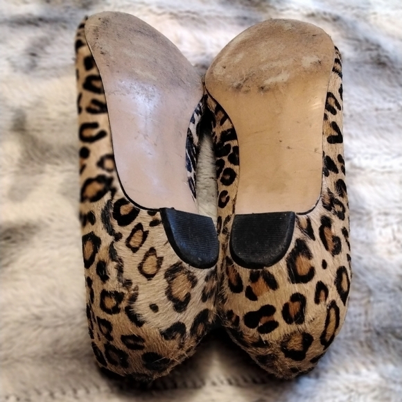 Sofie Steve Madden Pony Hair Slip On Shoe Size 7.5 - Picture 6 of 7